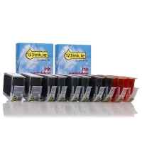 Συμβατό Μελάνι Canon PGI-7BK / PGI-9PBK/C/M/Y 10-pack (123ink) 1034B001C 1035B001C 1036B001C 1037B001C 2444B001C 127118