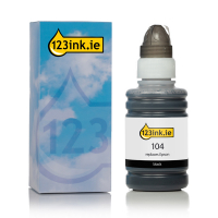 Συμβατό Μελάνι Epson 104 Black (έκδοση 123ink) C13T00P140C 052083
