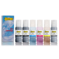 Συμβατό Μελάνι Epson 114 PHB/PB/C/M/Y/G 6-pack (123ink) C13T07A140C C13T07B140C C13T07B240C C13T07B340C C13T07B440C 127097