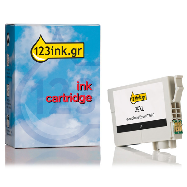 Συμβατό Μελάνι Epson 29XL (T2991) High Capacity Black (123ink) C13T29914010C C13T29914012C 026831 - 1
