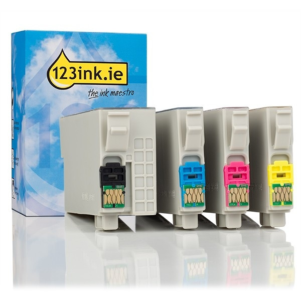 Συμβατό Μελάνι Epson 35XL (T3596) BK/C/M/Y 4-pack (123ink) 127036 - 1