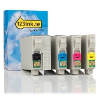 Συμβατό Μελάνι Epson 35XL (T3596) BK/C/M/Y 4-pack (123ink) 127036