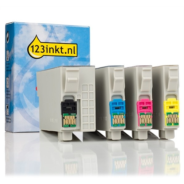 Συμβατό Μελάνι Epson 35XL (T359) BK/C/M/Y High Capacity (123ink) 4-pack 127052 - 1