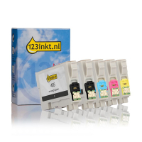 Συμβατό Μελάνι Epson 405 2 Black + 3 Colours (123ink) 5-pack 160800