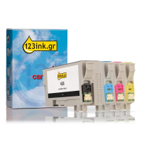 Συμβατό Μελάνι Epson 408 BK/C/M/Y 4-pack (123ink)