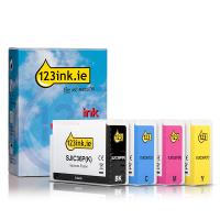 Συμβατό Μελάνι Epson SJIC36P K/C/M/Y 4-pack (123ink) 127167