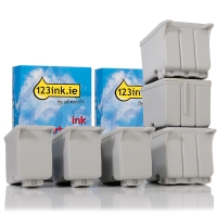 Συμβατό Μελάνι Epson T019 Black + T020 Colour 6-pack (123ink) C13T01940110C C13T02040110C 110655