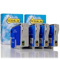 Συμβατό Μελάνι Epson T0321/2/3/4 4-pack (123ink) C13T03214010C C13T03224010C C13T03234010C C13T03244010C 110450