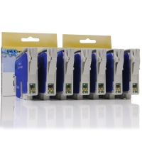 Συμβατό Μελάνι Epson T0342-T0348 7-pack (123ink) C13T03424010C C13T03434010C C13T03444010C C13T03454010C C13T03464010C 110531