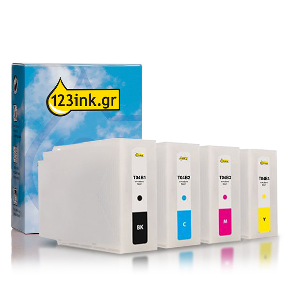 Συμβατό Μελάνι Epson T04B BK/C/M/Y (123ink) 127087 - 1