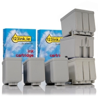 Συμβατό Μελάνι Epson T051 Black + T052 Colour 6-pack (123ink) C13T05114010C C13T05204010C 110130