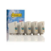 Συμβατό Μελάνι Epson T0715 2 Black + 3 Colours (123ink) 5-pack 160849