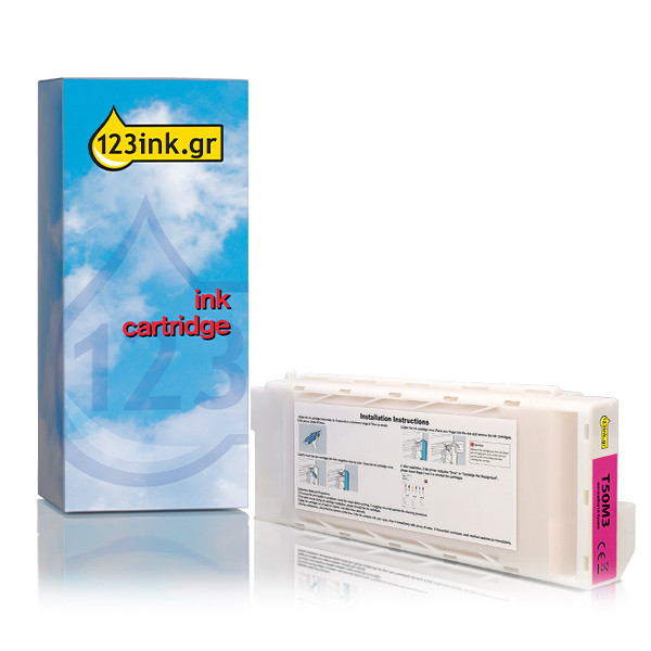 Συμβατό Μελάνι Epson T50M3 Magenta (123ink) 024141 - 1
