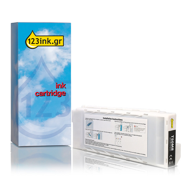 Συμβατό Μελάνι Epson T50M8 Matte Black (123ink) 024147 - 1