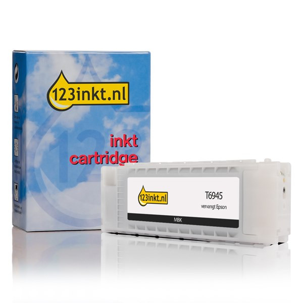 Συμβατό Μελάνι Epson T6945 Extra High Capacity Matte Black (123ink) C13T694500C 026571 - 1