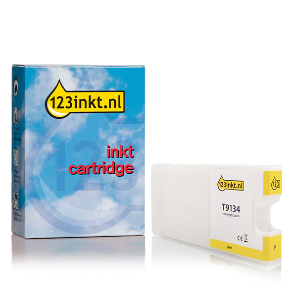 Συμβατό Μελάνι Epson T9134 Yellow (123ink) C13T913400C 026993 - 1
