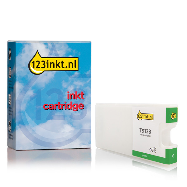 Συμβατό Μελάνι Epson T913B Green (123ink) C13T913B00C 027007 - 1