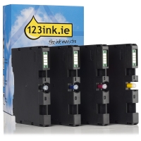Συμβατό Μελάνι Ricoh GC-41 High Capacity 4-pack (123ink) 405761C 405762C 405763C 405764C 125323