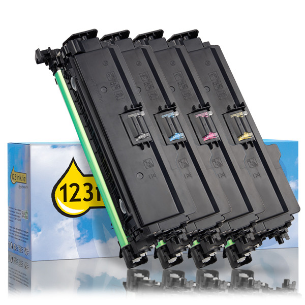 Συμβατό Toner Canon 732 BK/C/M/Y High Capacity 4-pack (123ink)  130743 - 1