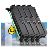 Συμβατό Toner Canon 732 BK/C/M/Y High Capacity 4-pack (123ink) 130743 - 1