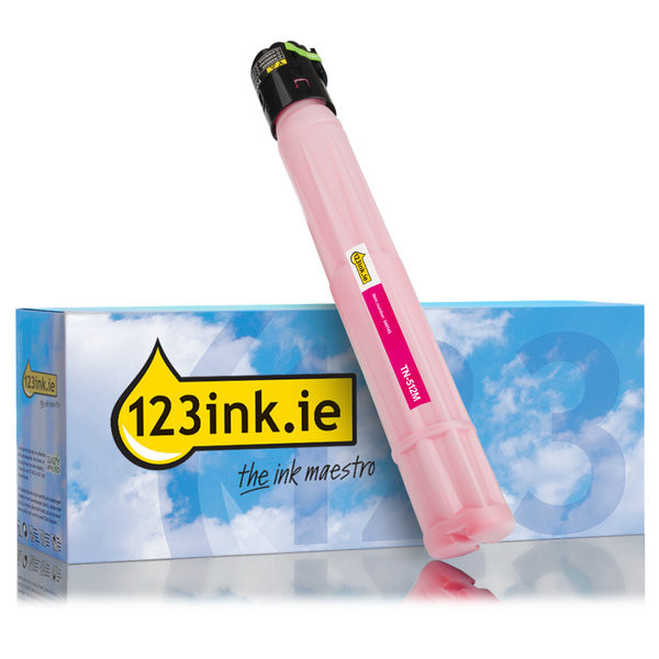 Συμβατό Toner Develop TN-512M (A33K3D2) Magenta (123ink) A33K3D2C 049145 - 1