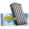 Συμβατό Toner Epson S050557/58/59/60 BK/C/M/Y High Capacity 4-pack (123ink) 130118 - 1
