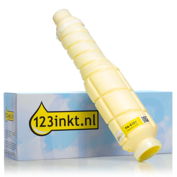 Συμβατό Toner Konica Minolta TN-610Y Yellow (123ink) 072295 - 1