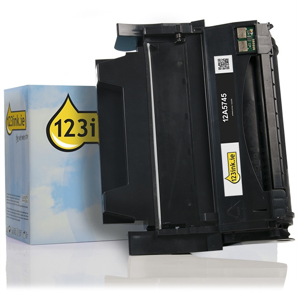 Συμβατό Toner Lexmark 12A5745 / 12A5845 High Capacity Black (123ink) 032300 - 1