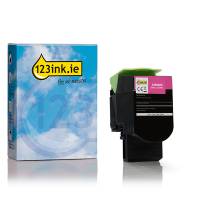 Συμβατό Toner Lexmark 24B6009 Magenta (123ink) 24B6009C 037449
