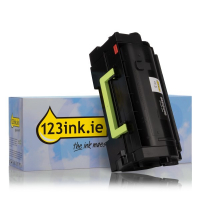 Συμβατό Toner Lexmark 58D2U00 Extra Extra High Capacity Black (123ink) 58D2U00C 037875