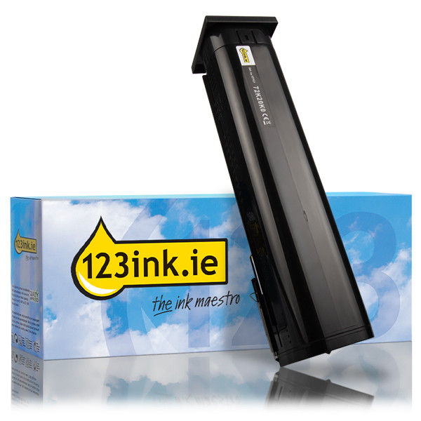 Συμβατό Toner Lexmark 72K20K0 Black  (123ink) 037631 - 1