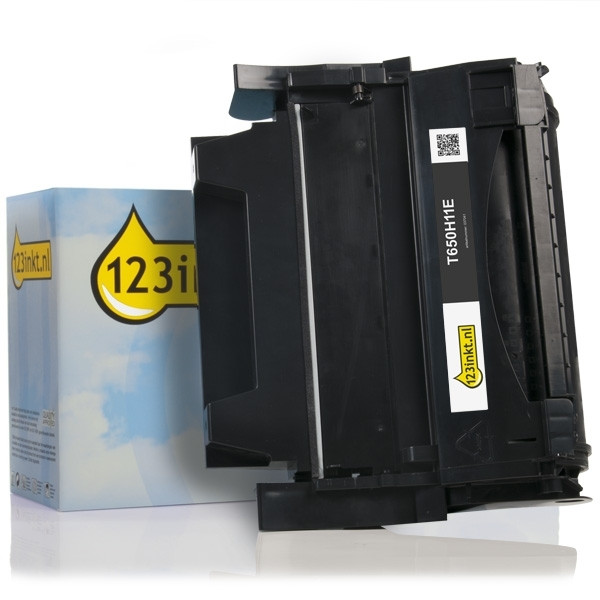 Συμβατό Toner Lexmark T650H11E High Capacity Black (123ink) 037041 - 1