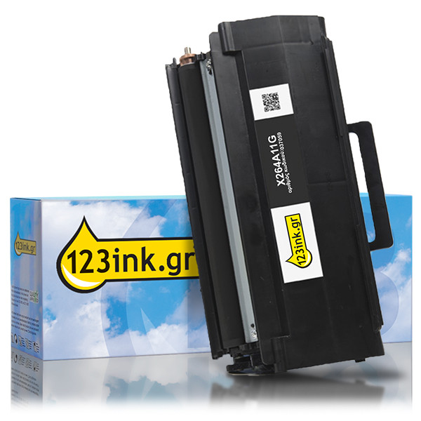 Συμβατό Toner Lexmark X264A11G Black (123ink) 037059 - 1
