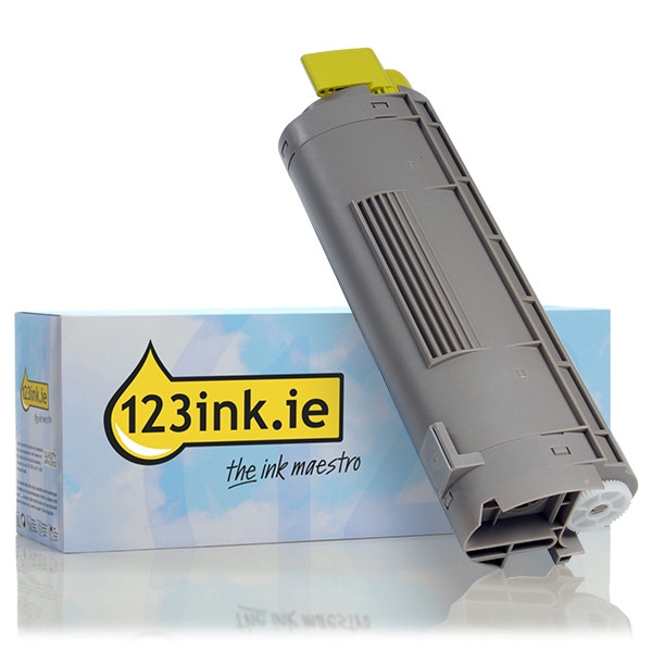 Συμβατό Toner OKI 43381905 Yellow (123ink) 035835 - 1