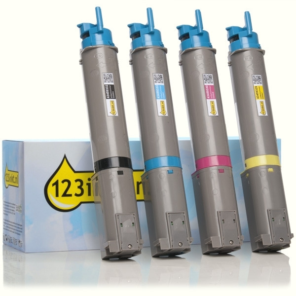 Συμβατό Toner OKI 43459332/31/30/29 BK/C/M/Y (123ink) 4-pack 130062 - 1