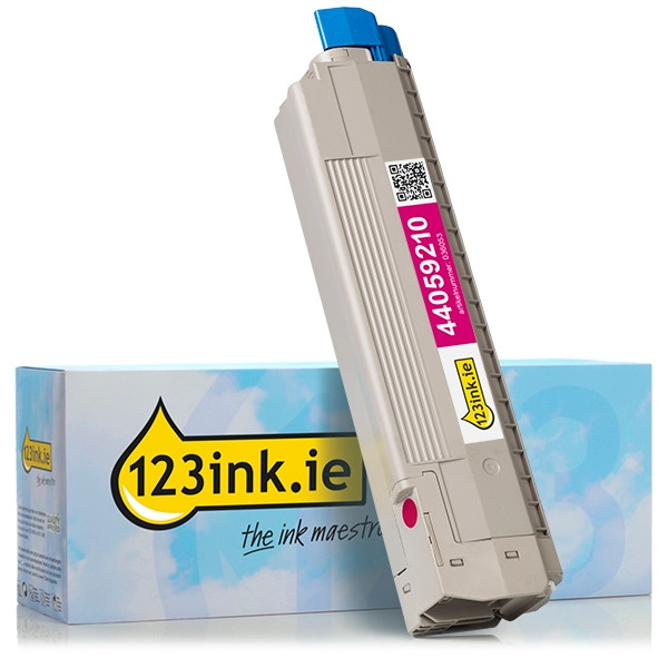 Συμβατό Toner OKI 44059210 Magenta (123ink) 036053 - 1