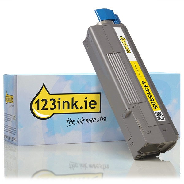 Συμβατό Toner OKI 44315305 Yellow (123ink) 036075 - 1