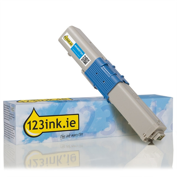 Συμβατό Toner OKI 44469724 High Capacity Cyan (123ink) 042545 - 1
