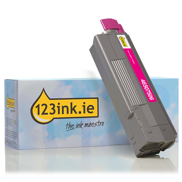 Συμβατό Toner OKI 46507506 Μagenta (123ink) 036205 - 1