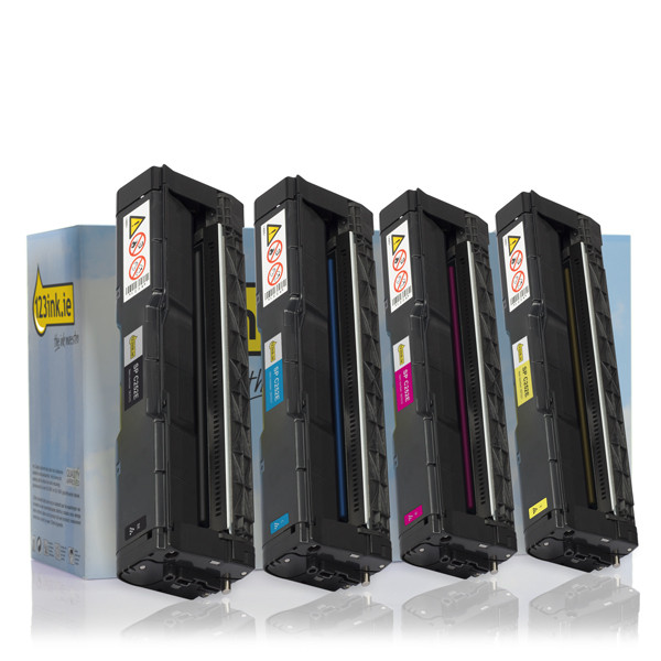 Συμβατό Toner Ricoh SP C252E (123ink) 4-pack 125335 - 1
