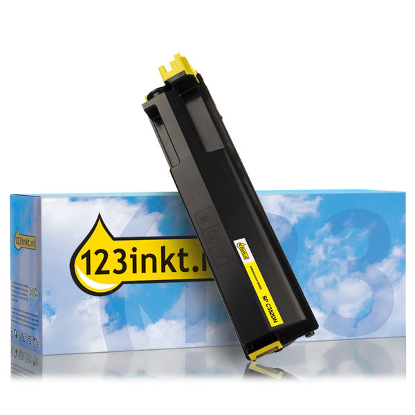 Συμβατό Toner Ricoh Type SP C352DN Yellow (123ink) 407386C 066923 - 1