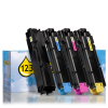 Συμβατό Toner TK-5425K + TK-5415C / M / Y Black + 3 Colours (123ink) 131967 - 1