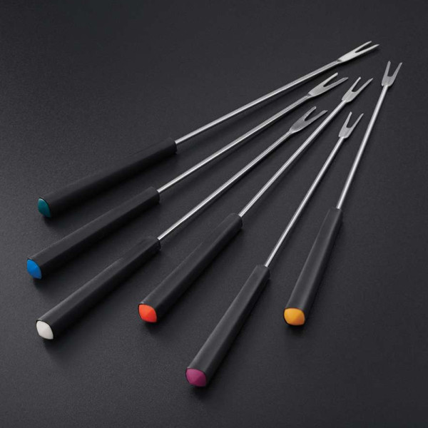 Συσκευή για Φοντύ Russell Hobbs Fiesta με 6 Πιρούνια 1200W Silver 23267036002 570217 - 2