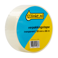 Ταινία συσκευασίας 123ink διαφανής 38 mm x 66 m (1 ρολό) 301986