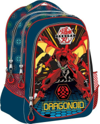 Τσάντα Δημοτικού Gim Οβάλ Bakugan 334-56031 570081