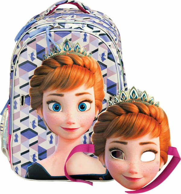 Τσάντα Δημοτικού Gim Οβάλ Frozen Anna 341-67031 570079 - 1
