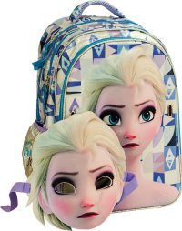 Τσάντα Δημοτικού Gim Οβάλ Frozen Elsa 341-66031 570075