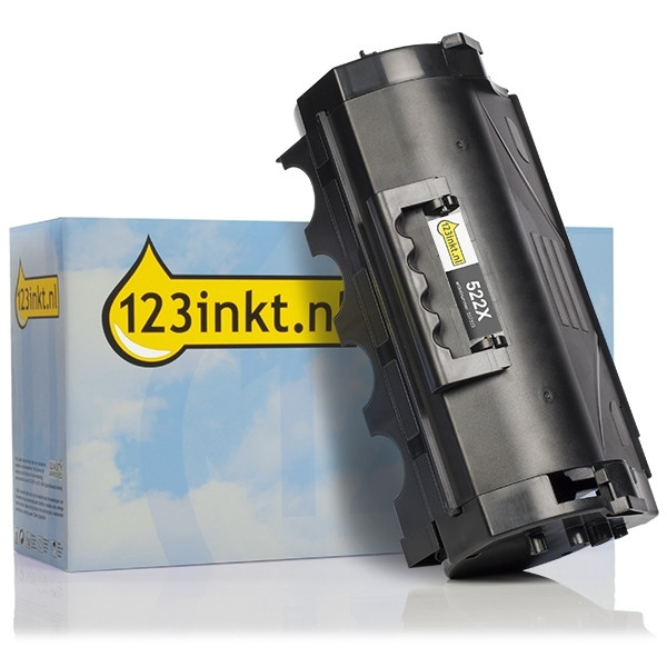 Τόνερ μαύρου χρώματος Lexmark 522X (52D2X00) εξαιρετικά υψηλής χωρητικότητας (123ink μάρκας οικιακής χρήσης) 52D2X00C 037323 - 1