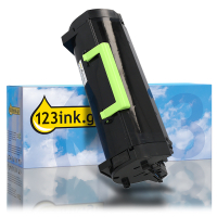 Τόνερ μαύρου χρώματος Lexmark B242H00, υψηλής χωρητικότητας (123ink, μάρκας οικιακής χρήσης) 037913