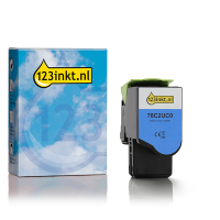 Τόνερ Lexmark 78C2UC0, κυανό, εξαιρετικά υψηλής χωρητικότητας (123ink, μάρκας σπιτιού) 78C2UC0C 037895